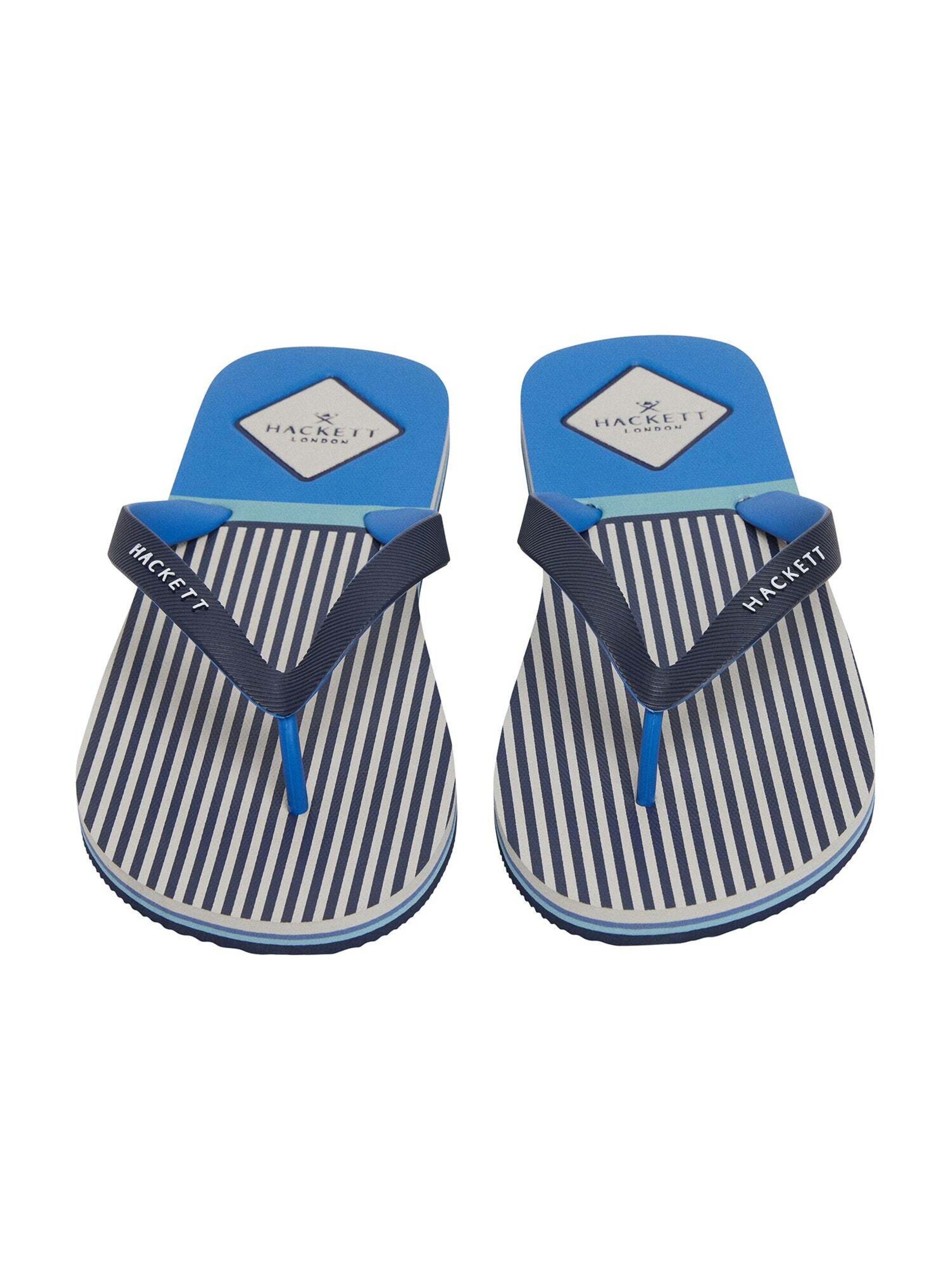 Hackett London Teenslippers 'Capri Divided' in Blauw