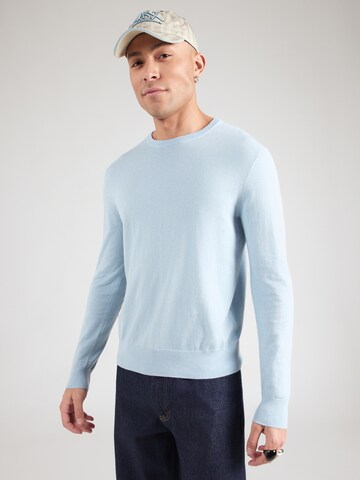 Hackett London Pulóver - kék: elől