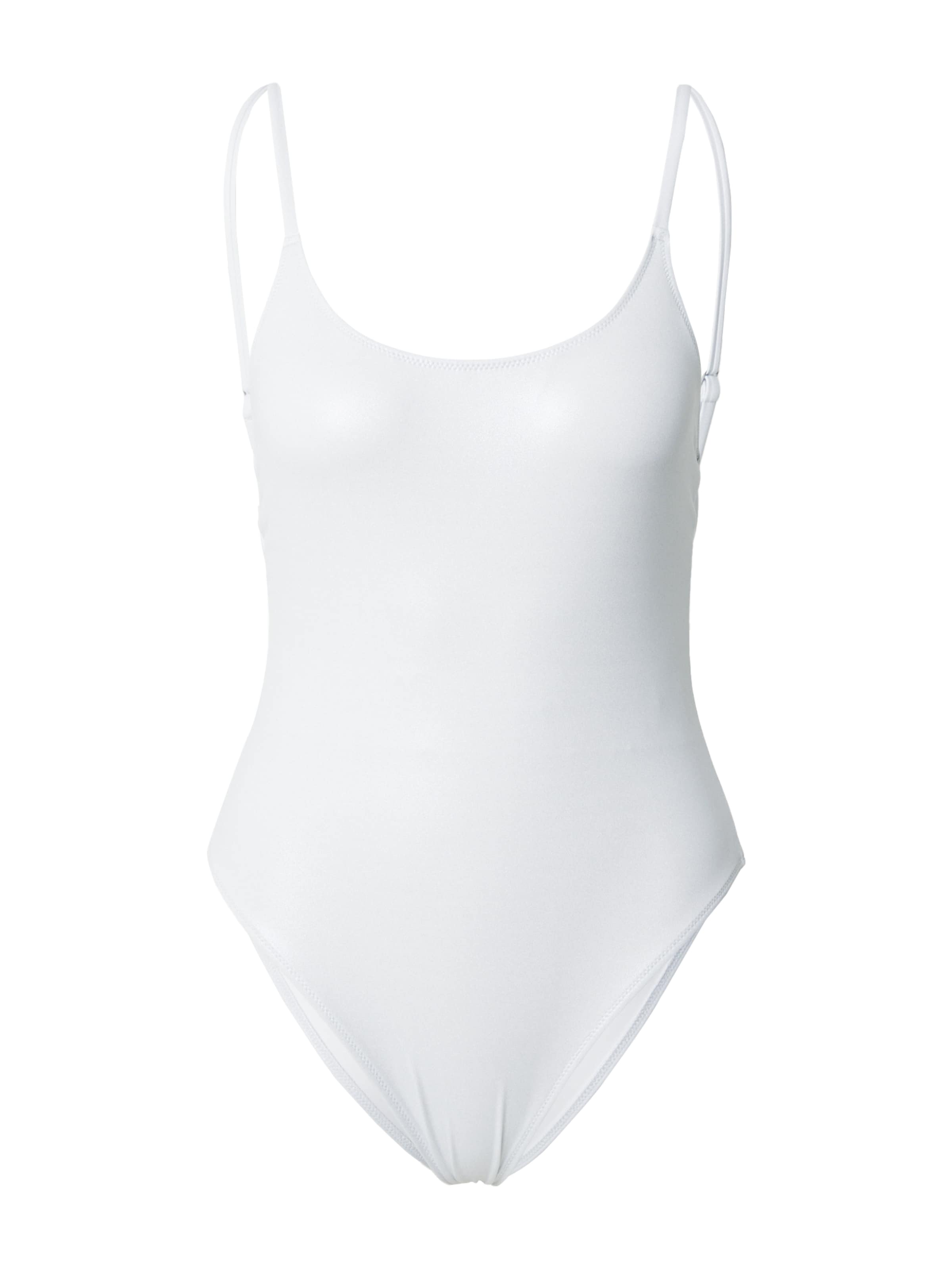 T-shirt Costume intero di Calvin Klein Swimwear in bianco: frontale