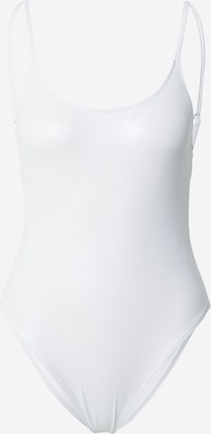 Calvin Klein Swimwear T-Shirt Badeanzug in Weiß: predná strana