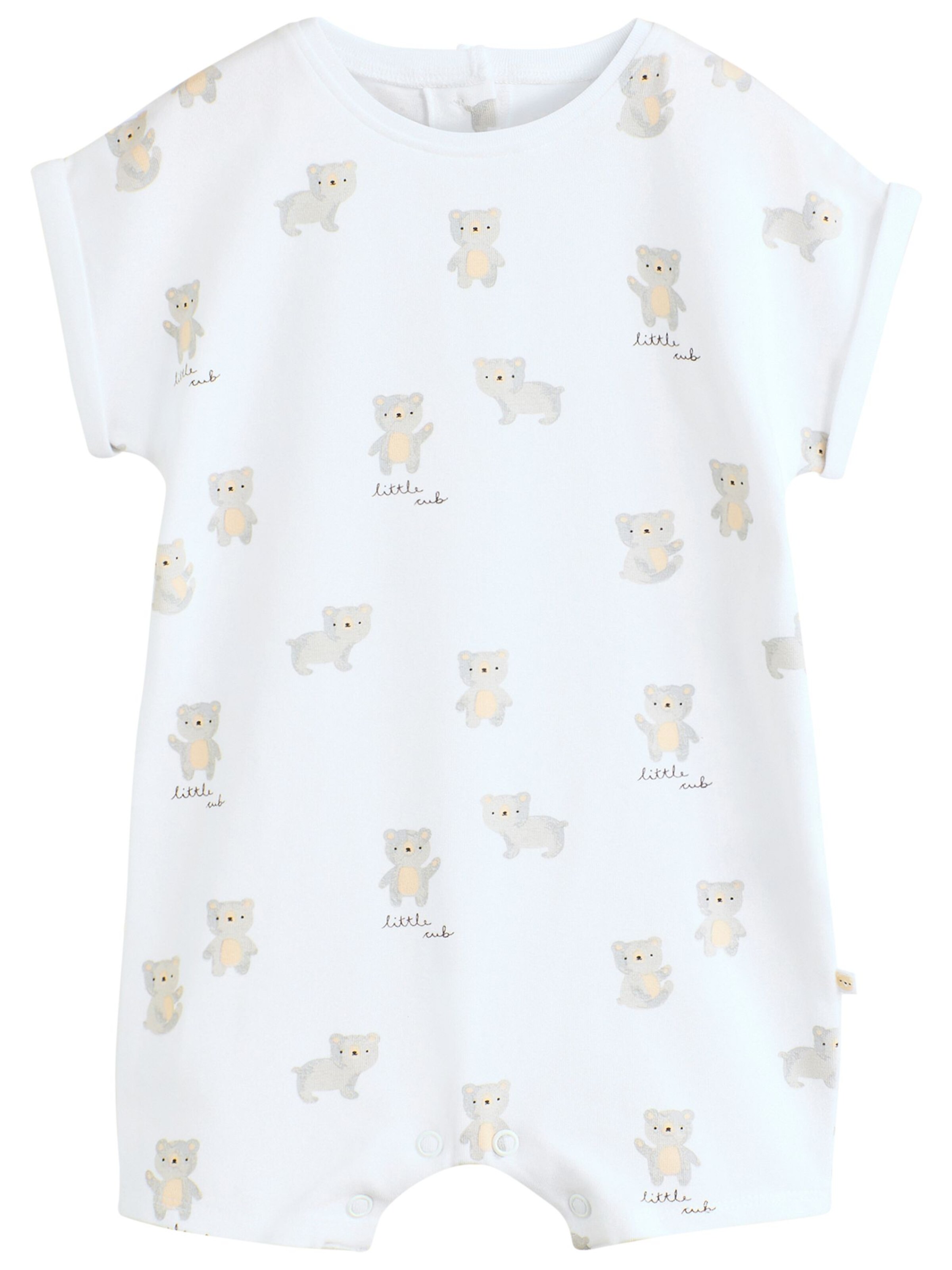 Next Strampelanzug in Grau