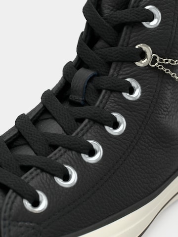 melns CONVERSE Augstie brīvā laika apavi 'CTAS'