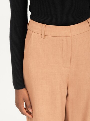 Wide Leg Pantalon Influencer en beige