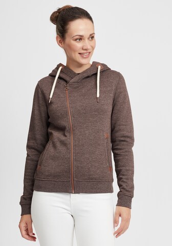 Oxmo Sweatshirt 'Vicky' in Brown: front