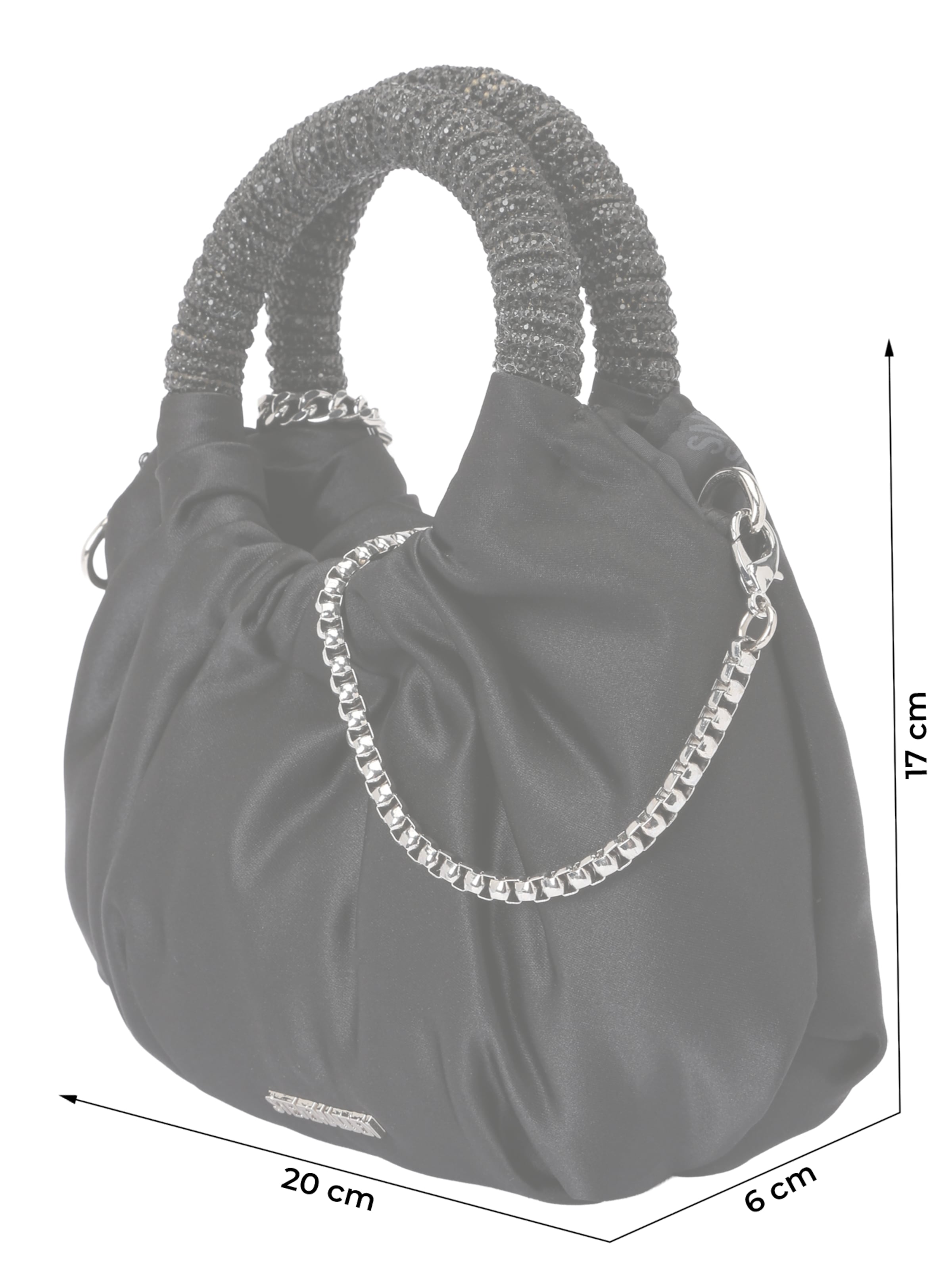 STEVE MADDEN Τσάντα χειρός 'Blinnea' σε μαύρο