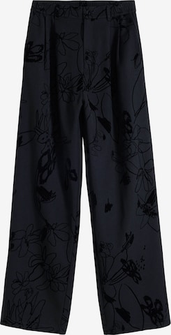 Desigualregular Hlače - crna boja: prednji dio