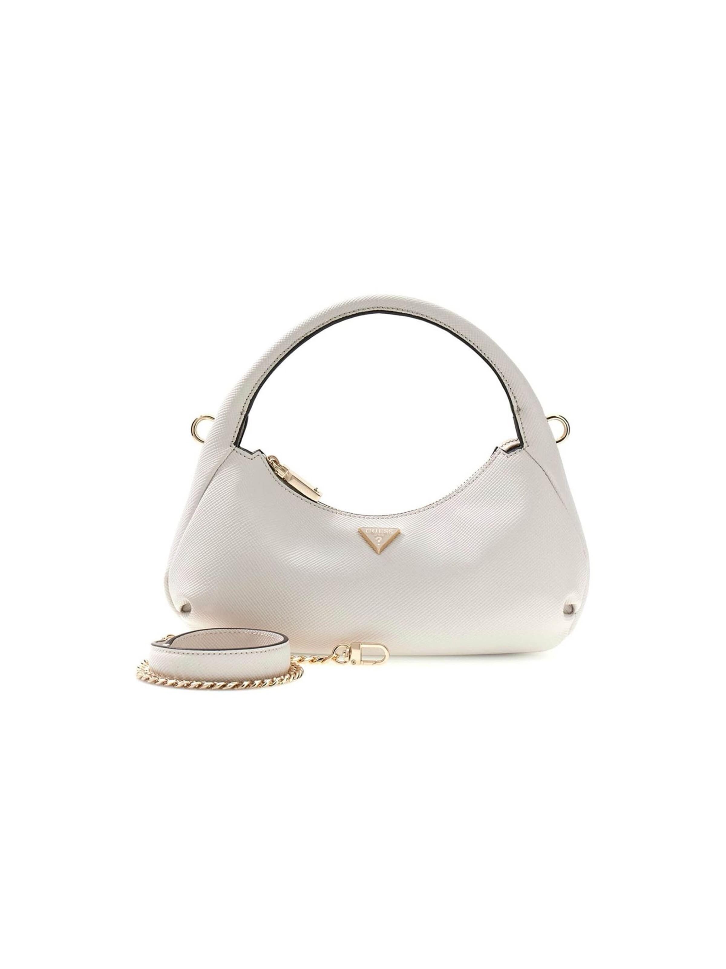 GUESS Handtasche 'Gilda Mini Hobo'‌‌‌‌‌‌‌‌‌‌ in Weiß: Vorderseite
