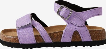 NAME IT Sandalen 'FIONA' in Lila: voorkant