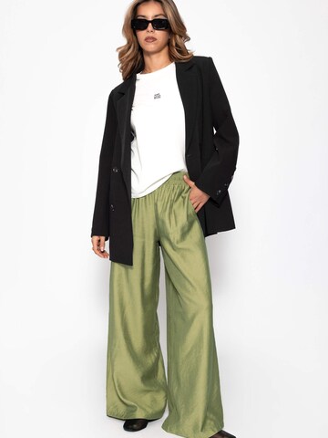 SASSYCLASSY Loose fit Trousers in Green