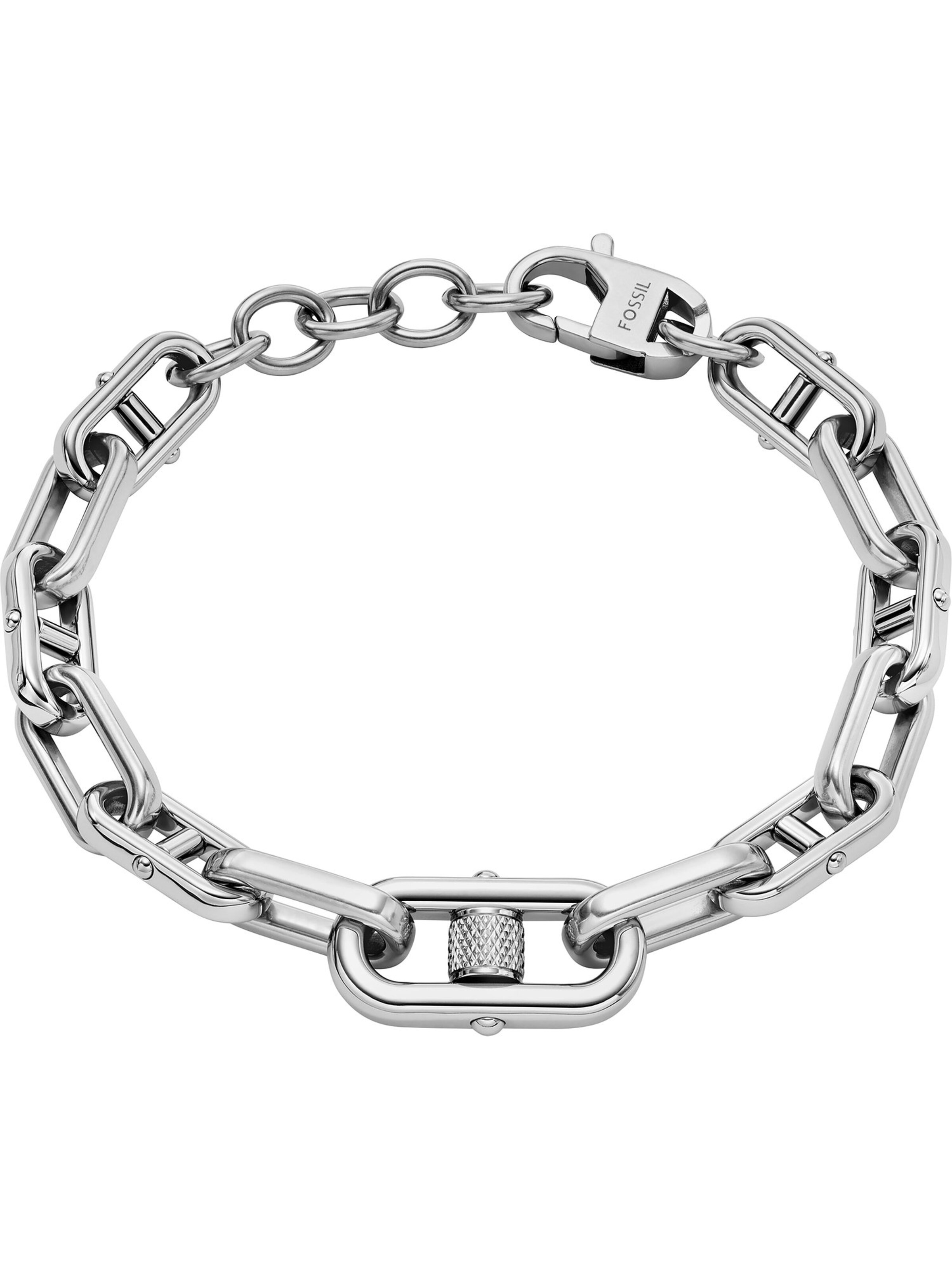 FOSSIL Armband in Silber: Vorderseite
