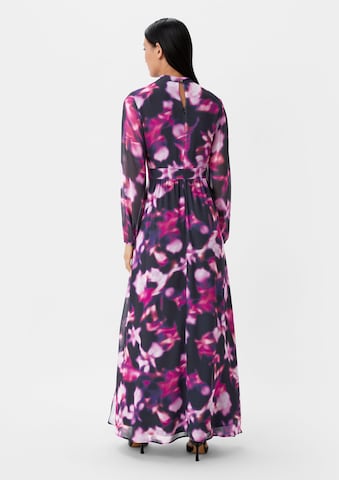 Robe COMMA en mélange de couleurs : derrière