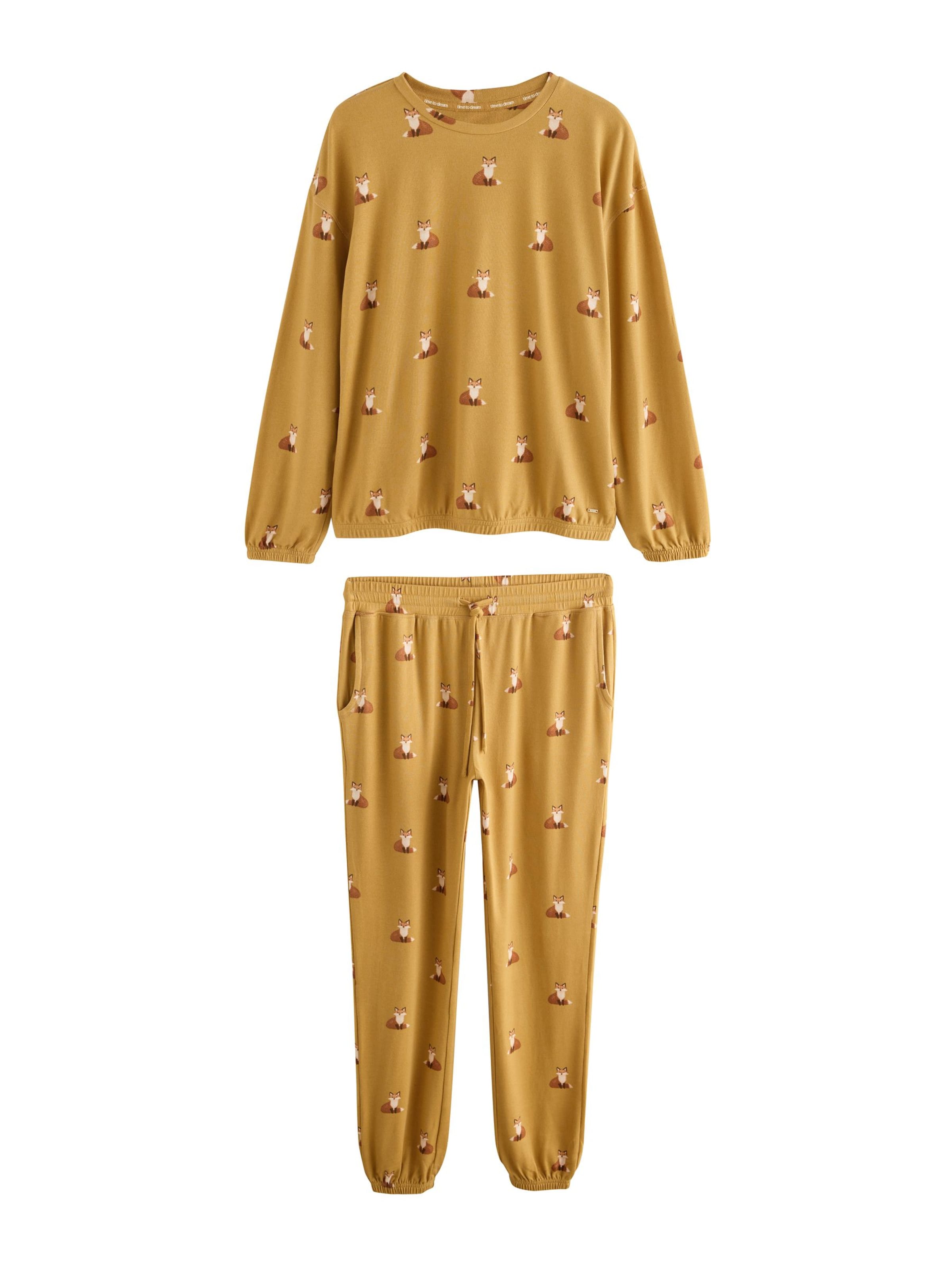 Next Pyžamo - Žltá: predná strana