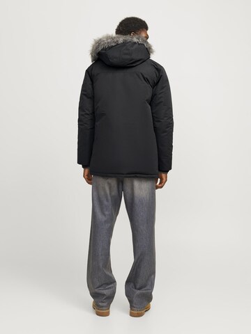 Parka invernale 'JJEConstruct' di JACK & JONES in nero