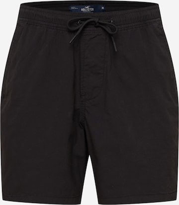 HOLLISTER Pants in Black: front