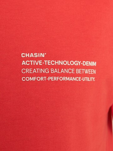 T-Shirt 'Stream' CHASIN' en rouge