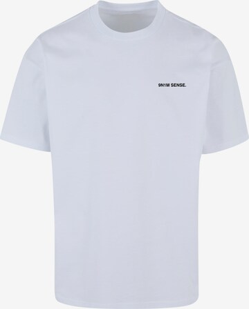 9N1M SENSE Shirt 'Sense x Jades' in Wit: voorkant