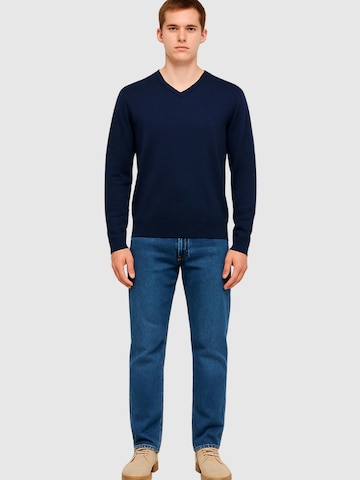 JACK & JONES Pullover '12281747'‌‌‌‌‌‌‌‌‌‌ in Blau