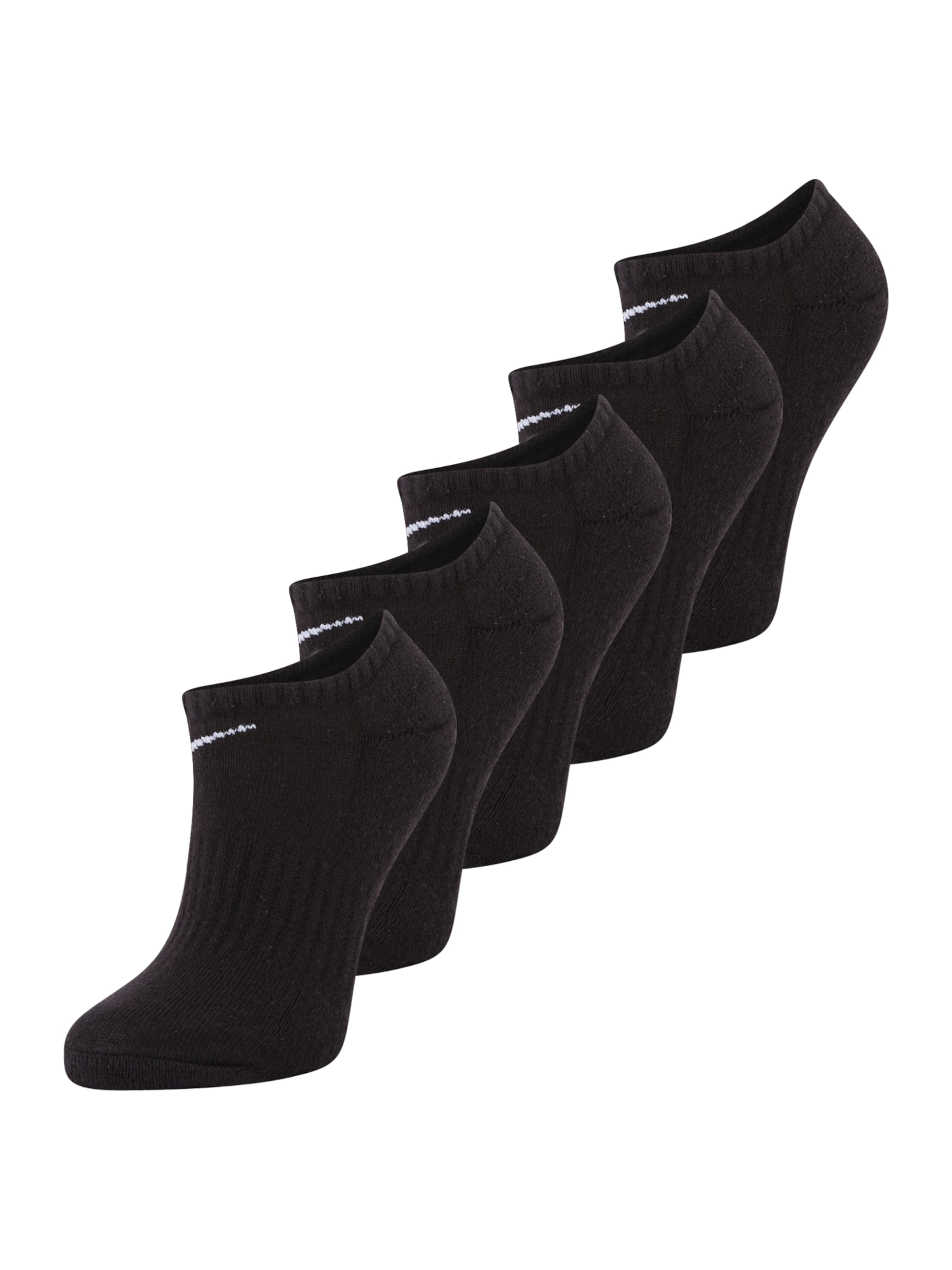 NIKE Spordisokid 'Everyday', värv must: eest vaates