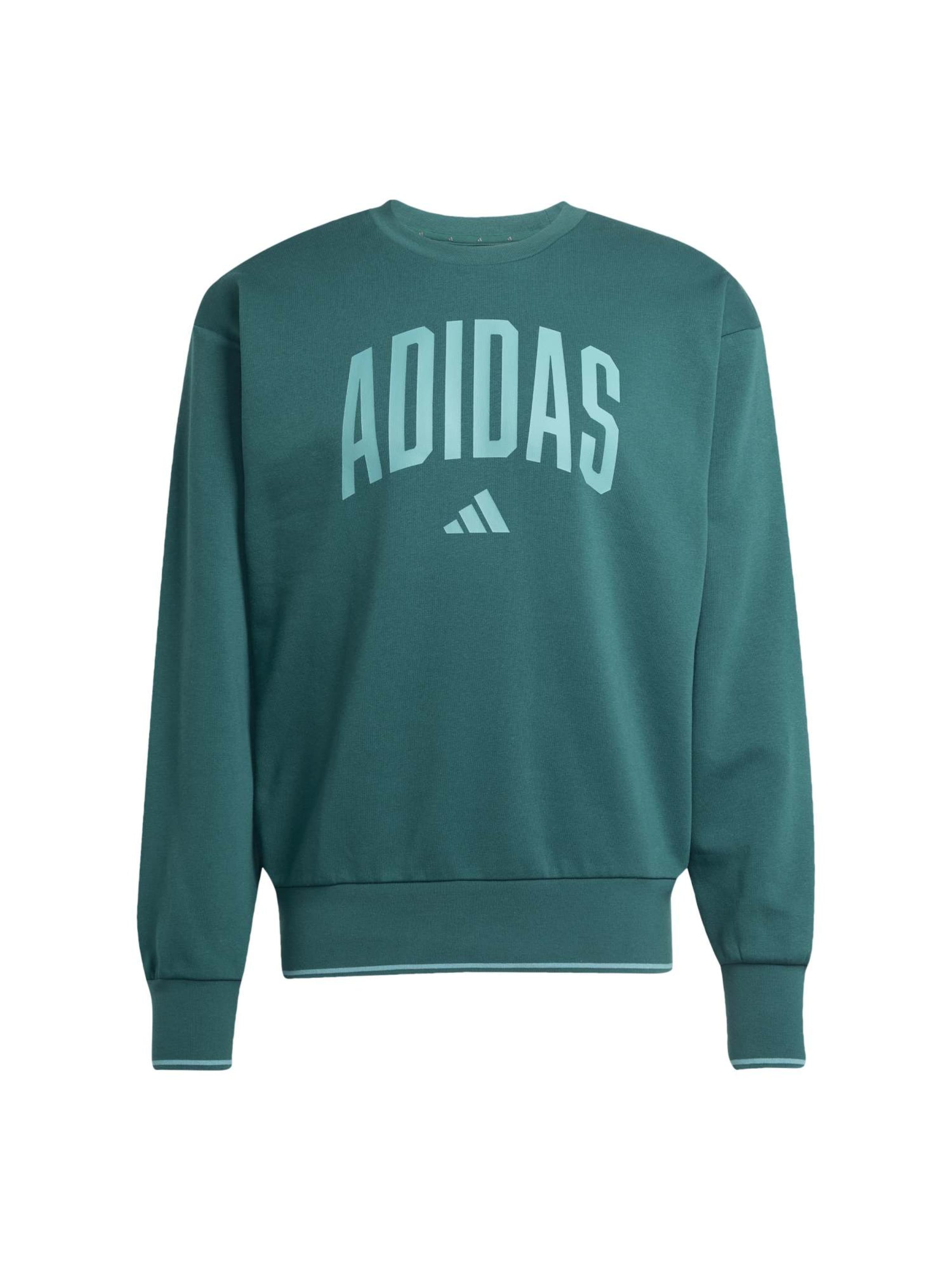 ADIDAS SPORTSWEAR - Camiseta deportiva 'COLLEGIATE' en verde: frente