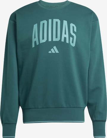 ADIDAS SPORTSWEARSportska sweater majica 'COLLEGIATE' - zelena boja: prednji dio
