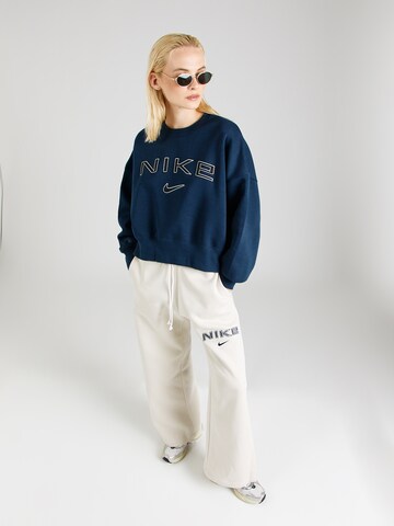 Nike Sportswear Sweatshirt 'PHNX FLC' in Blue