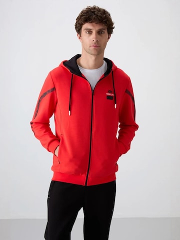 Tommy Life - Fato de jogging em vermelho
