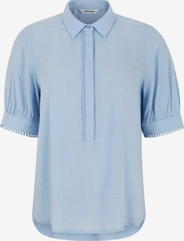 T-shirt ' SREbba ' Soft Rebels en bleu : devant