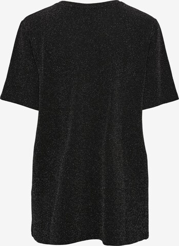 PIECES - Camisa oversized 'Lina' em preto