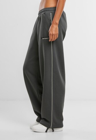 Karl Kani Wide Leg Hose in Schwarz