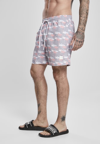 Urban Classics Badshorts i grå