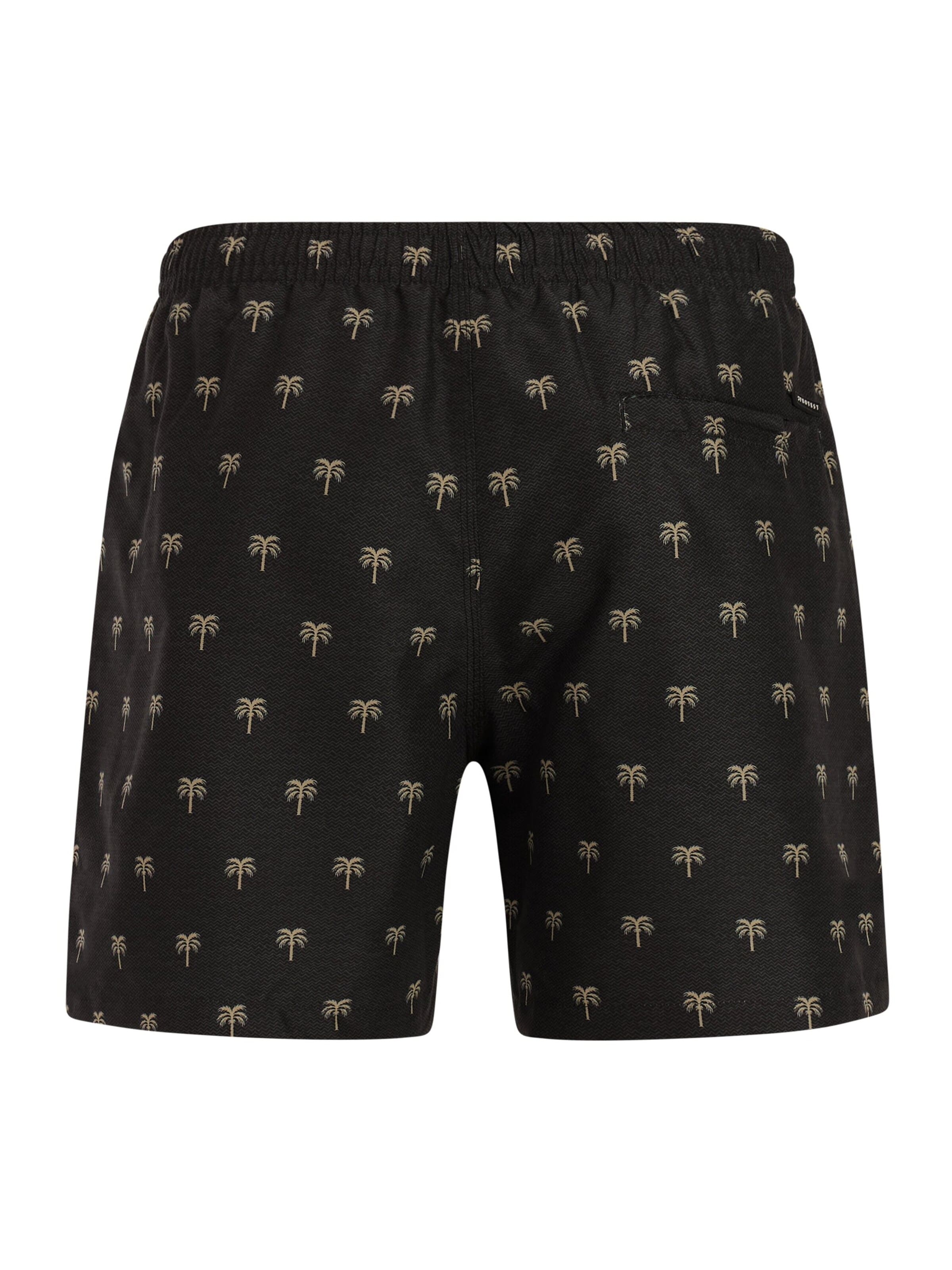 PROTEST Board Shorts 'PRTMascot' in Black