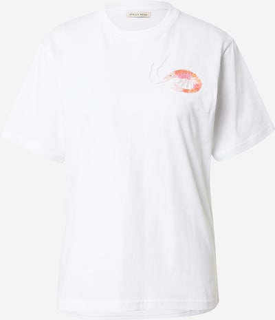 Stella Nova Shirt 'Teresa' in de kleur Pink / Wit, Productweergave