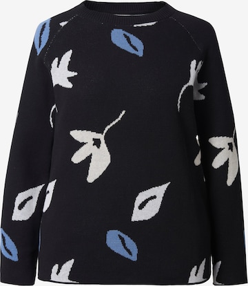 Ulla Popken Sweater in Black: front