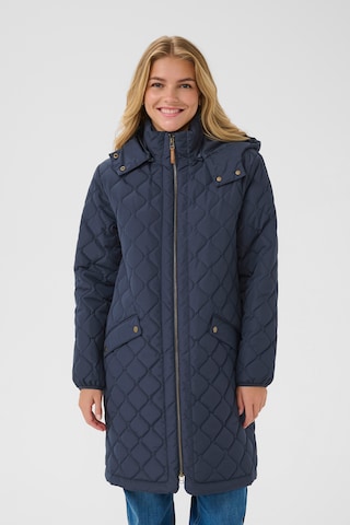 Cream Tussenmantel 'CRArwen' in Blauw: voorkant
