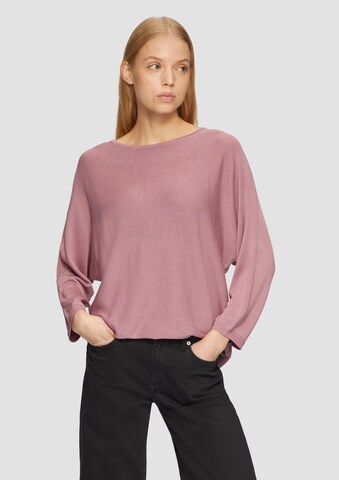 Pull-over QS en rose : devant
