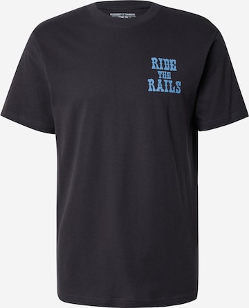 T-Shirt 'TIMBER ON TRACK' ELEMENT en gris : devant