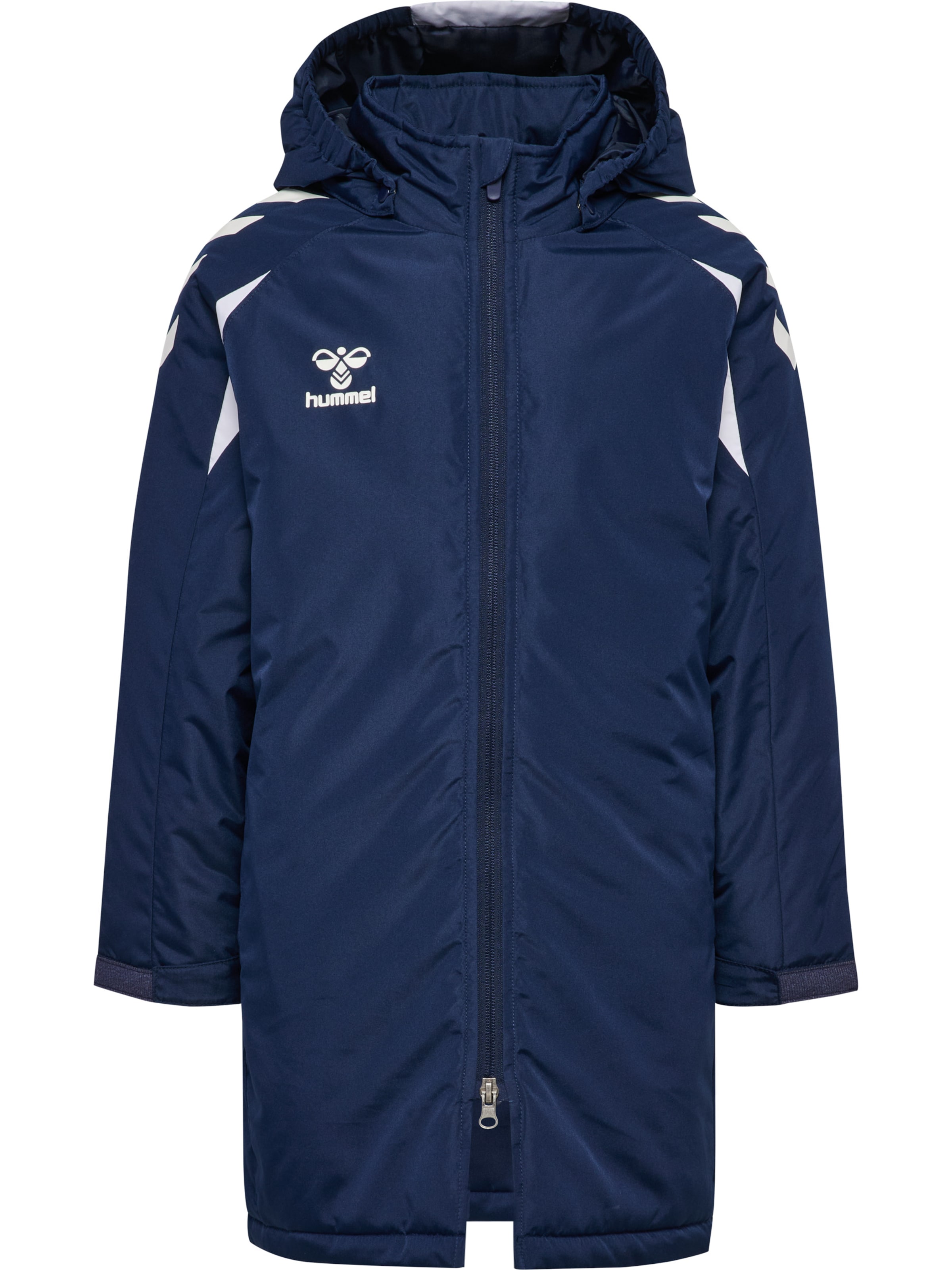 Hummel Sportjas in Blauw: voorkant