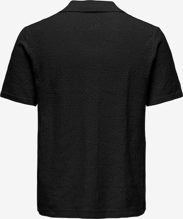 T-Shirt Only & Sons en noir