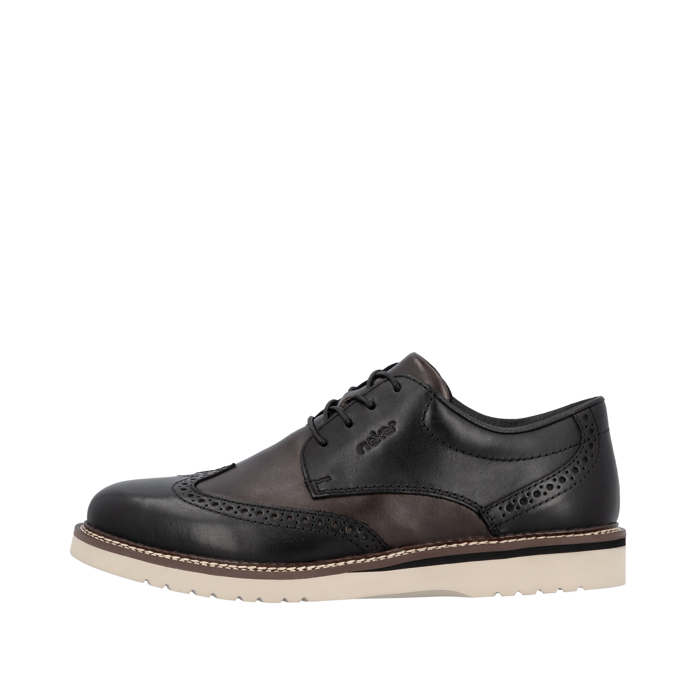 Rieker Schnürschuh in Schwarz