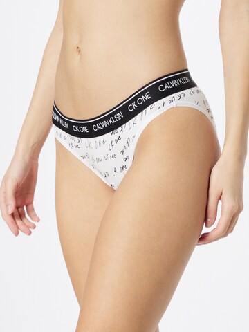 Calvin Klein Underwear tavaline Püksikud, värv valge: eest vaates