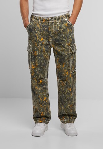 True Religion Loosefit Hose in Grün: Vorderseite