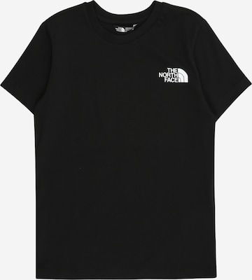 juoda THE NORTH FACE Sportiniai marškinėliai: priekis
