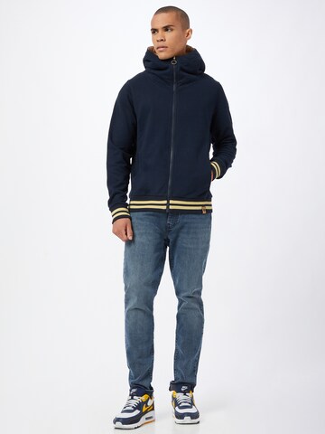 Fli Papigu Zip-Up Hoodie 'Testo' in Blue