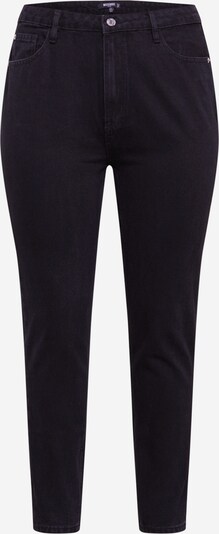 Missguided Plus Jean 'RIOT' en noir denim, Vue avec produit