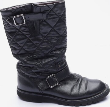 CHANEL Dress Boots in 39,5 in Black: front