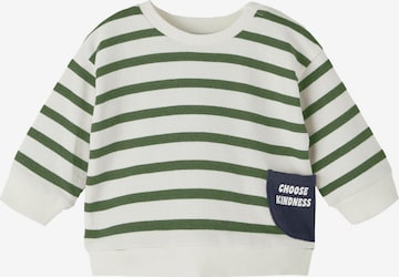 NAME IT Sweatshirt 'KOBBY' in Grün: predná strana