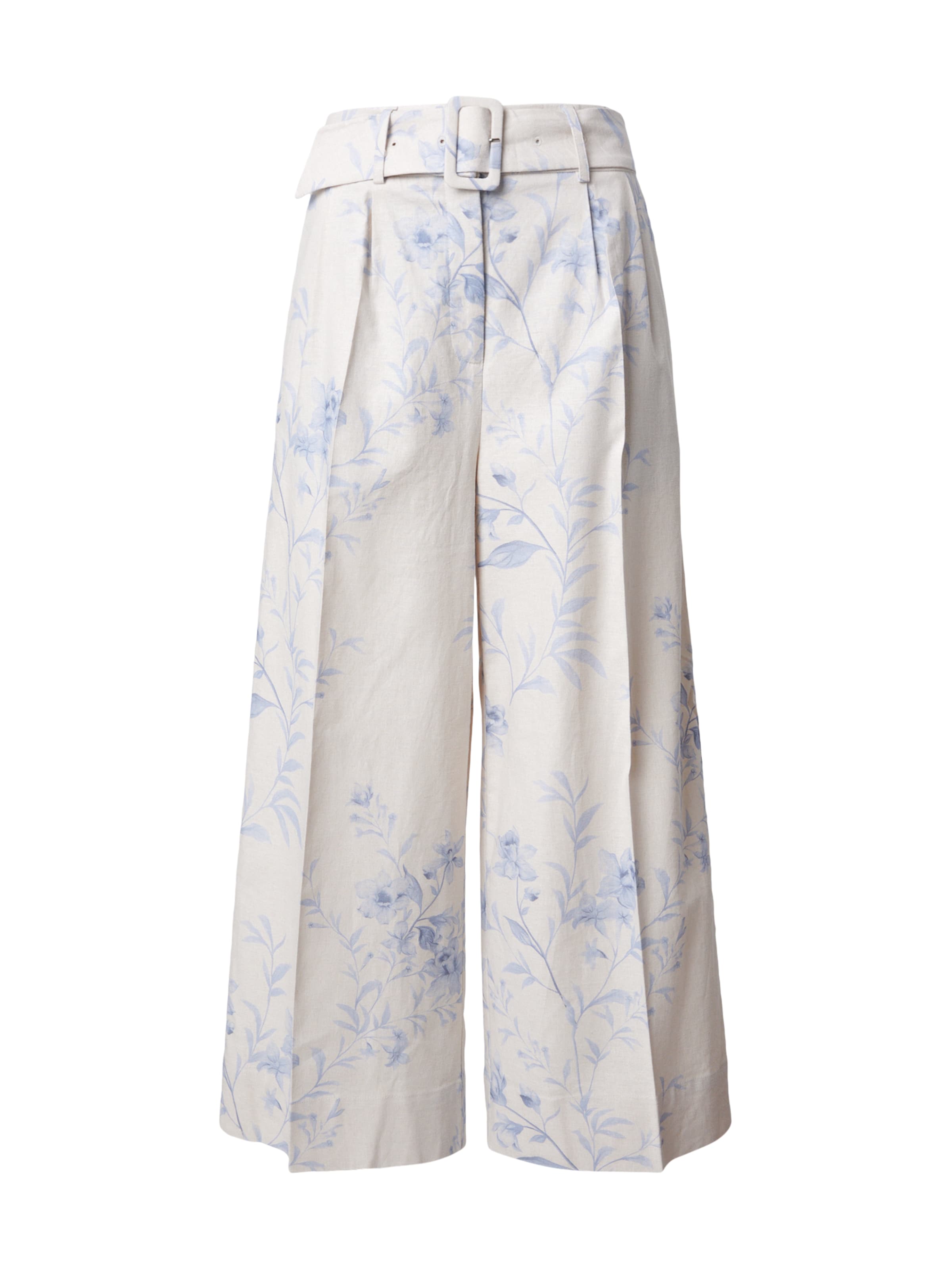 Wide leg Pantaloni con pieghe 'MMUnise' di MOS MOSH in blu: frontale