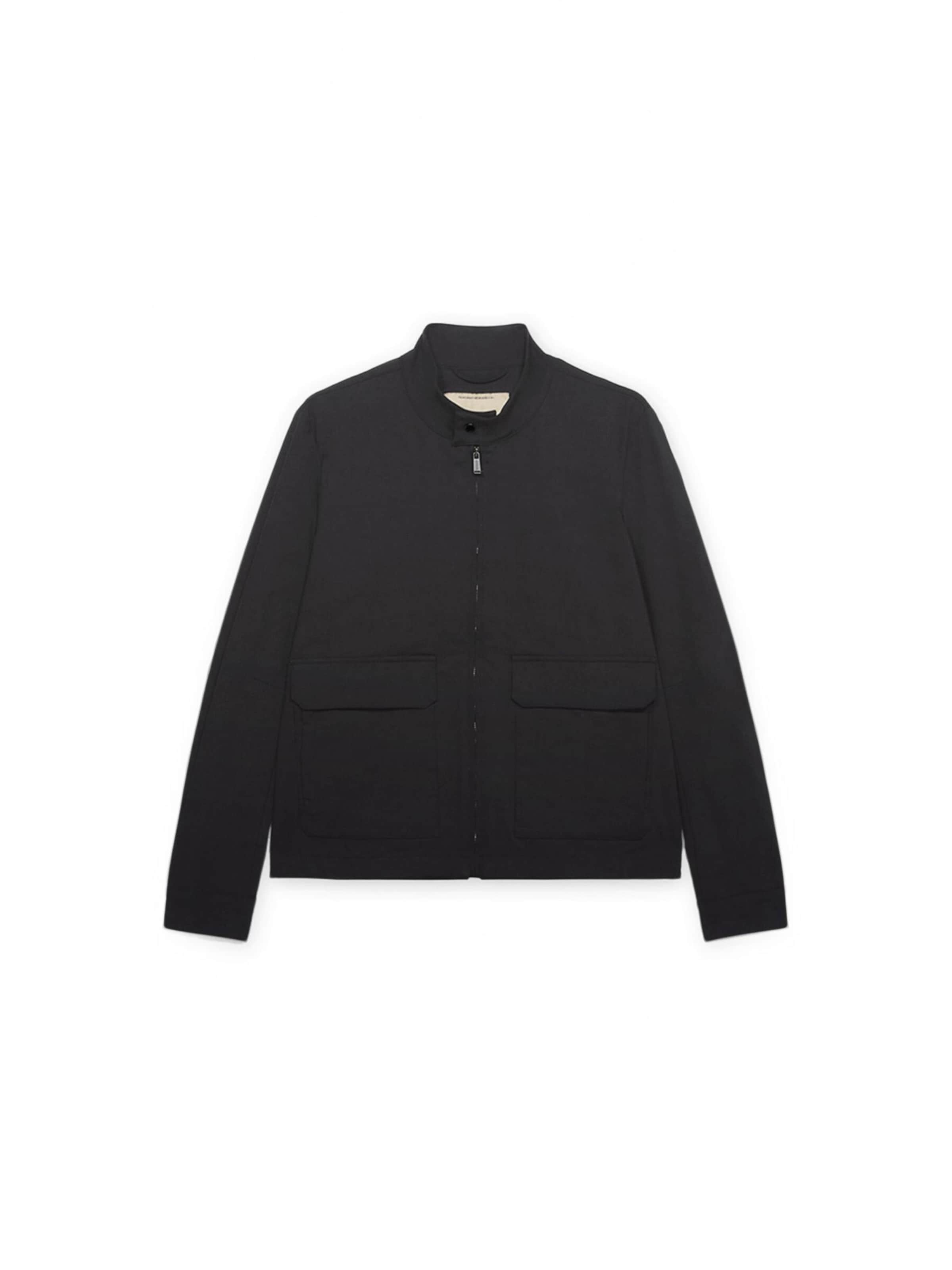 Trussardi Winter coat in Black: front
