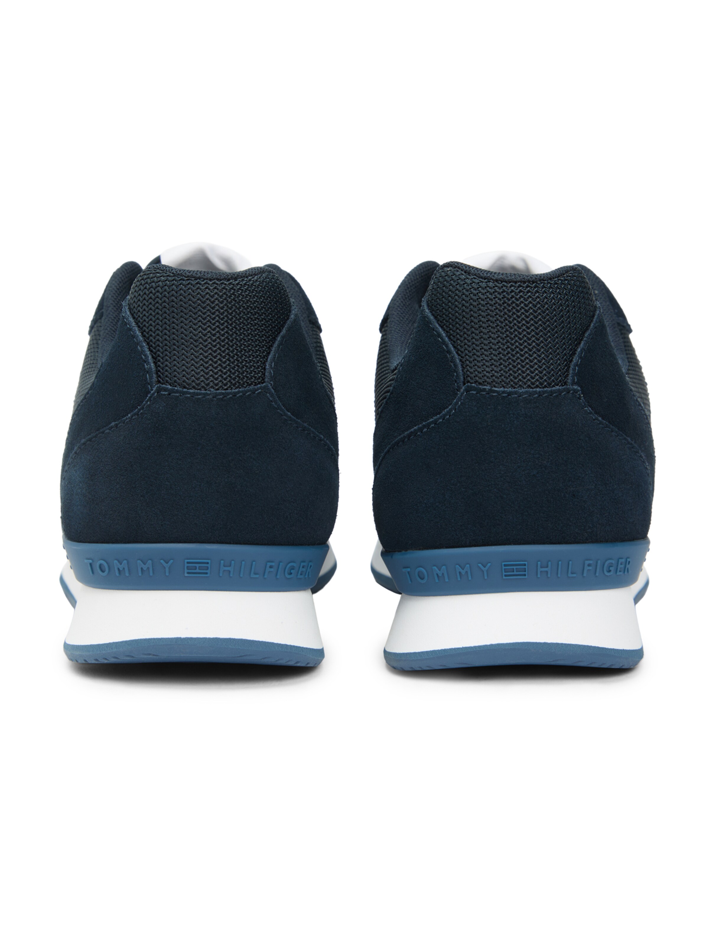 TOMMY HILFIGER Nízke tenisky 'RUNNER MIX' - Sivá