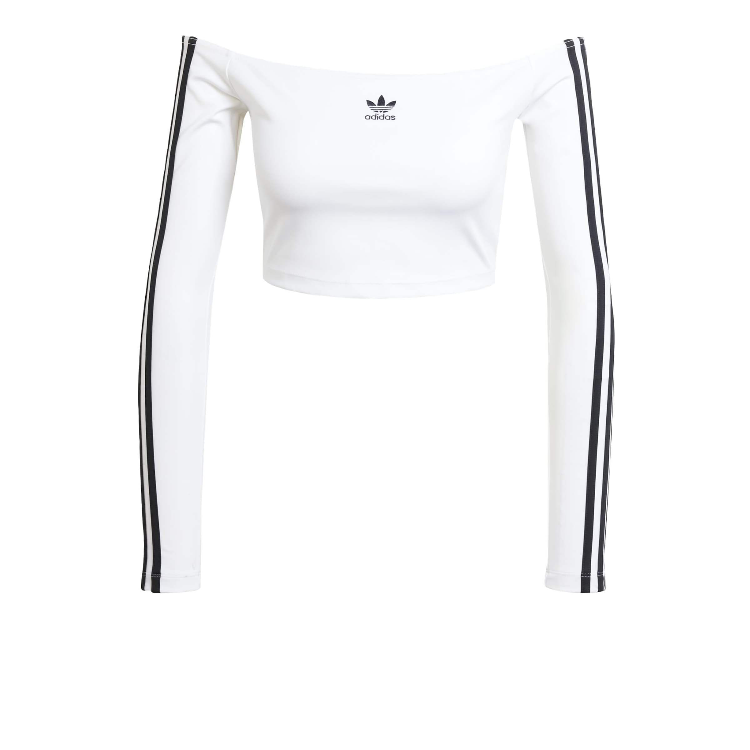 T-shirt 'Adicolor' ADIDAS ORIGINALS en blanc : devant